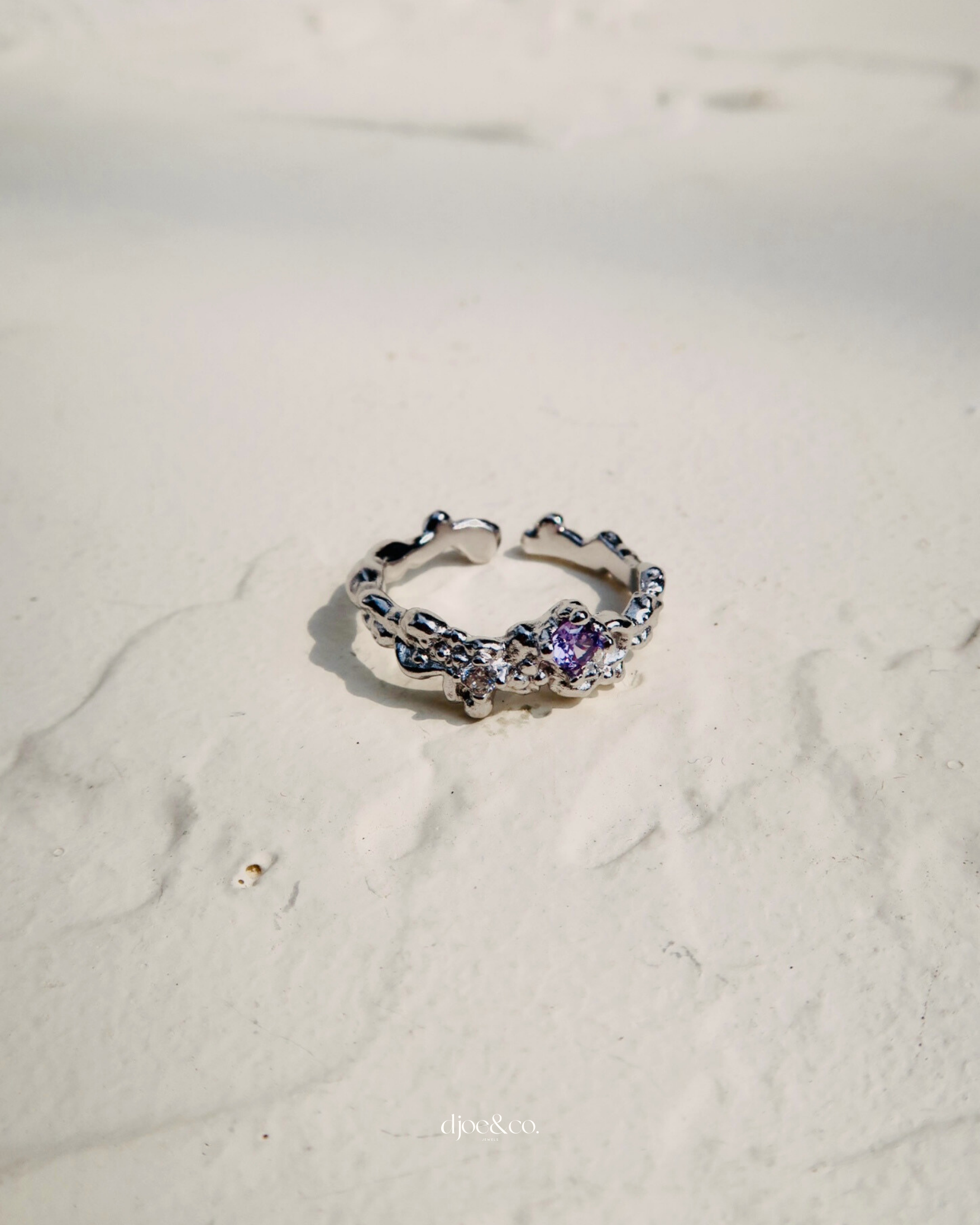 Welas Asih in Silver Ring