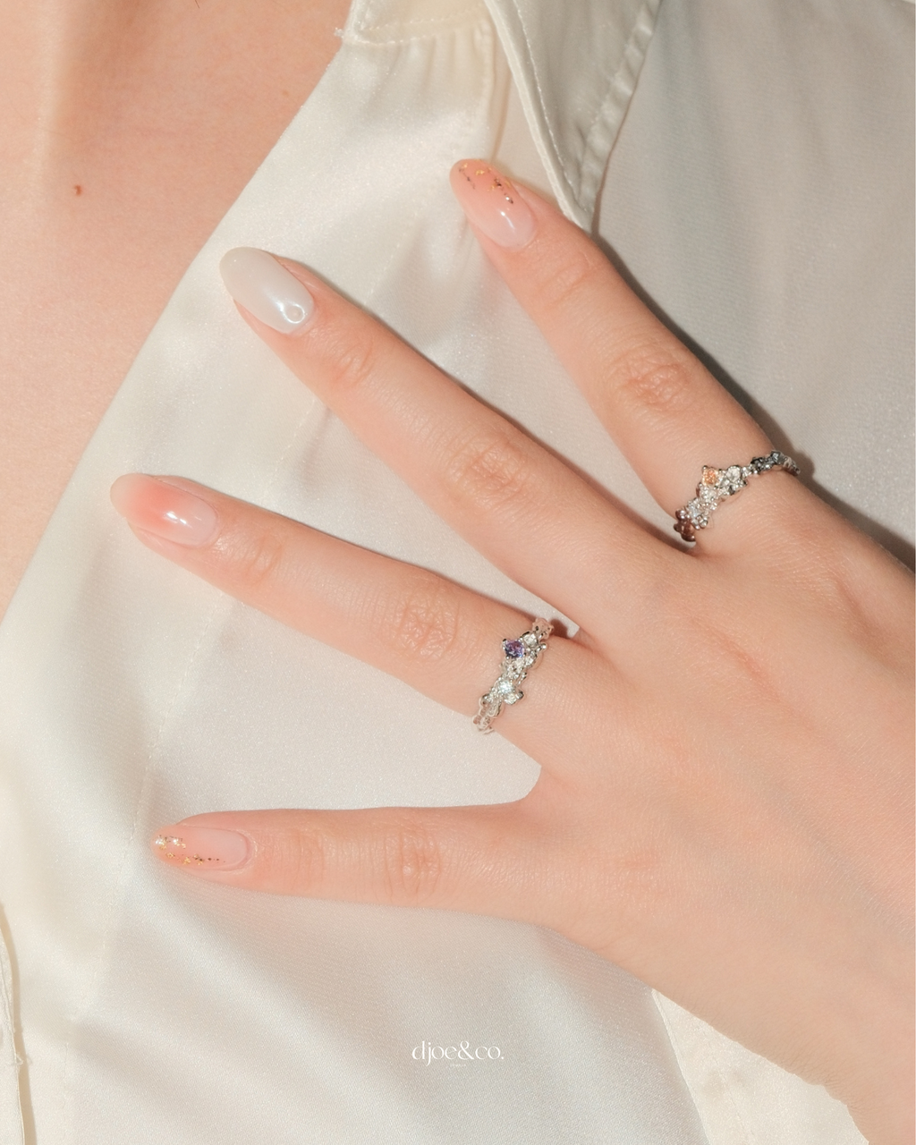 Welas Asih in Silver Ring