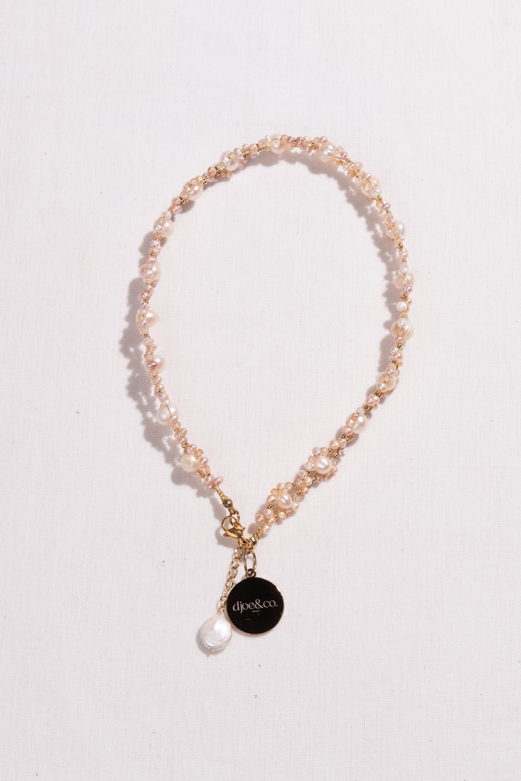 Tamara - Marigold Pearl Necklace